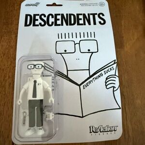Super7 Descendents Milo Re-Action Figure Everything Sucks Mint In Package
